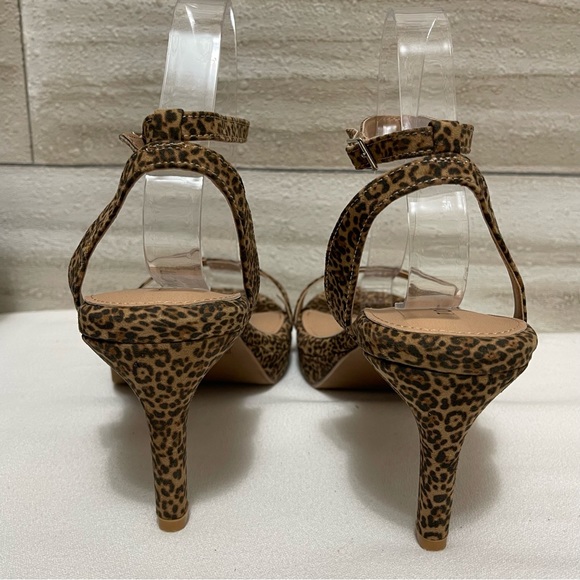 Torrid Leopard Print Platform Stiletto Heel Size 8 WW - Picture 5 of 8